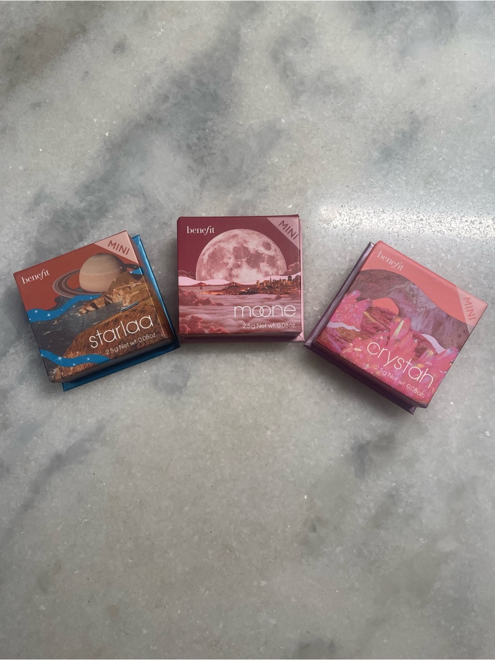 Benefit mini blushes